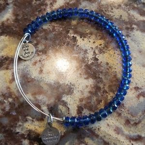 Alex and Ani Colored Bead Bracelet - Blue